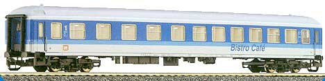 Passenger car 1st class in &quot;Interregio&quot; livery with Bi<br /><a href='images/pictures/Tillig/13702.jpg' target='_blank'>Full size image</a>